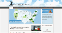 Desktop Screenshot of dreamsofrecovery.org